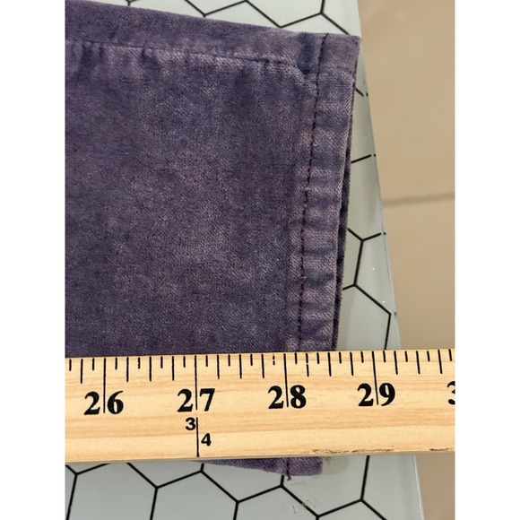 LUCKY‎ BRAND WOMENS PANTS SIZE 6/28 BROOKE LEGGING PURPLE MID RISE VELVET - Picture 9 of 11